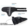 Golf Wrist Brace: Swing Training Aid for Correcting Wrist Flip and Arm Angle for Optimal Hand Position and Posture