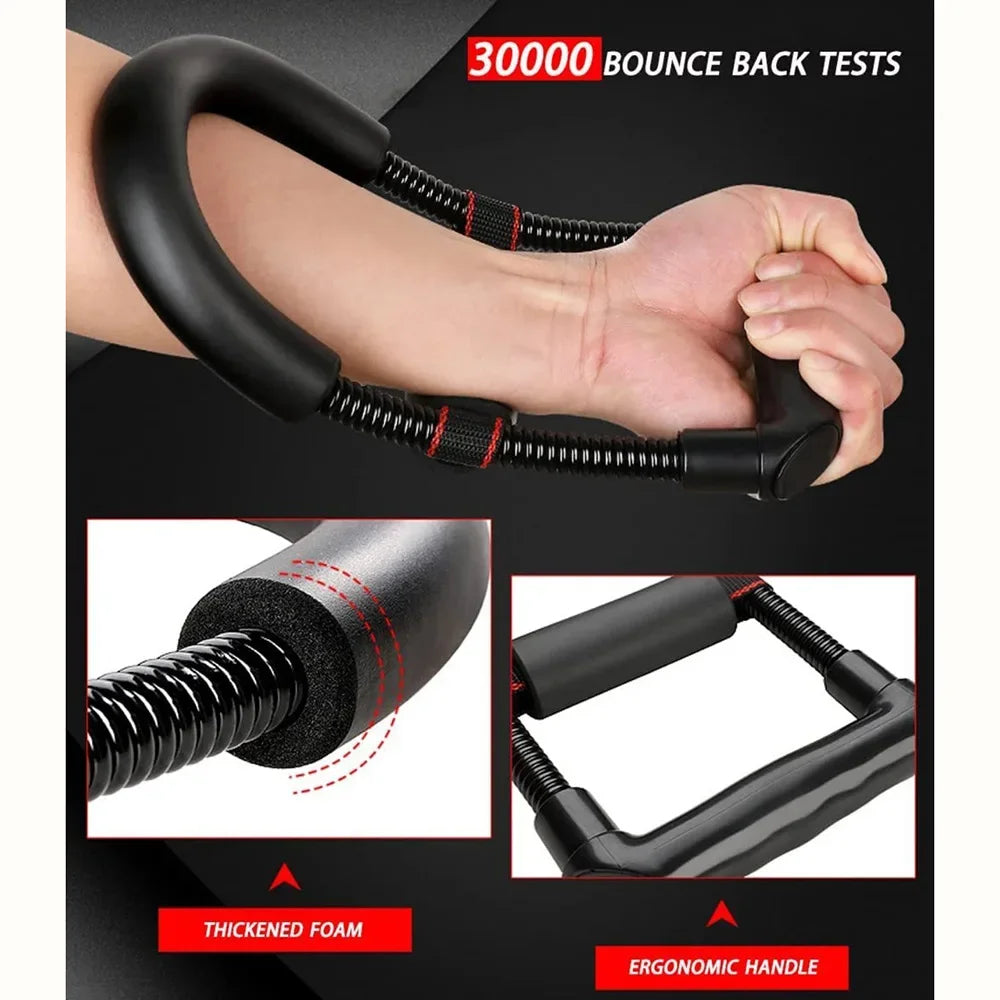 Professional Portable Wrist Strengthener for Forearm Muscle Training and Home Fitness