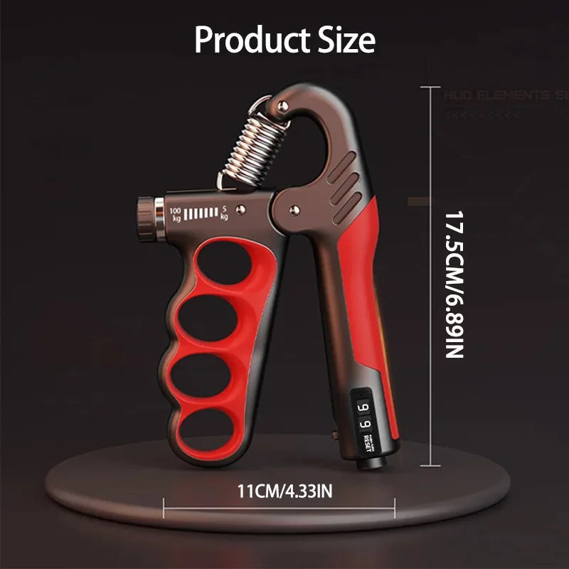 Adjustable Grip Strengthener for Muscle Recovery - 5-60/100/150Kg Hand Exercise Equipment