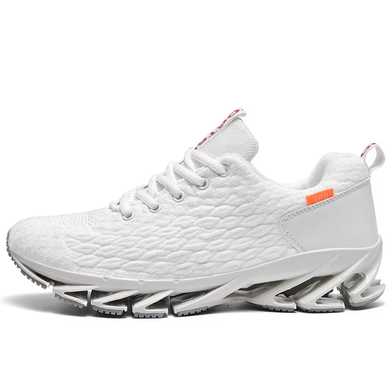 Men's and Women's Breathable Non-Slip Sports Sneakers for Spring and Autumn Running