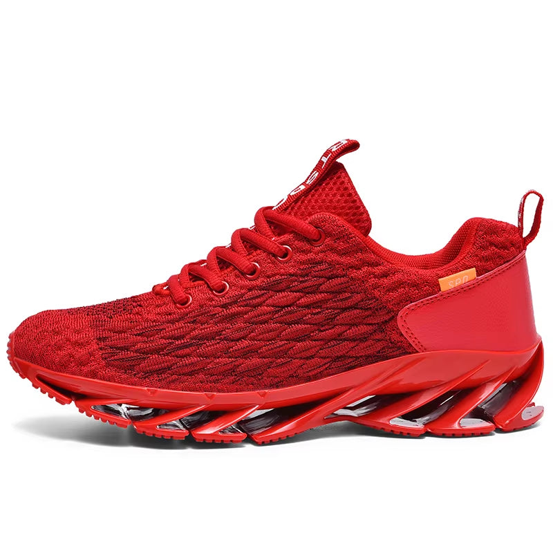 Men's and Women's Breathable Non-Slip Sports Sneakers for Spring and Autumn Running