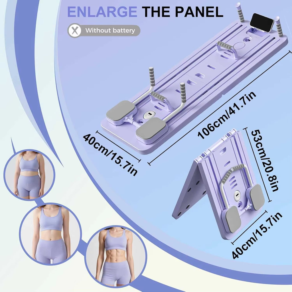 Multifunctional Fitness Board for Pilates, Abdominal Training, and Core Workouts