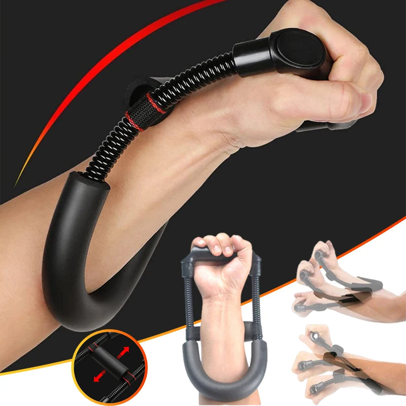 Professional Portable Wrist Strengthener for Forearm Muscle Training and Home Fitness