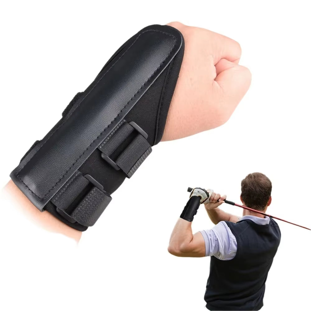 Golf Wrist Brace: Swing Training Aid for Correcting Wrist Flip and Arm Angle for Optimal Hand Position and Posture
