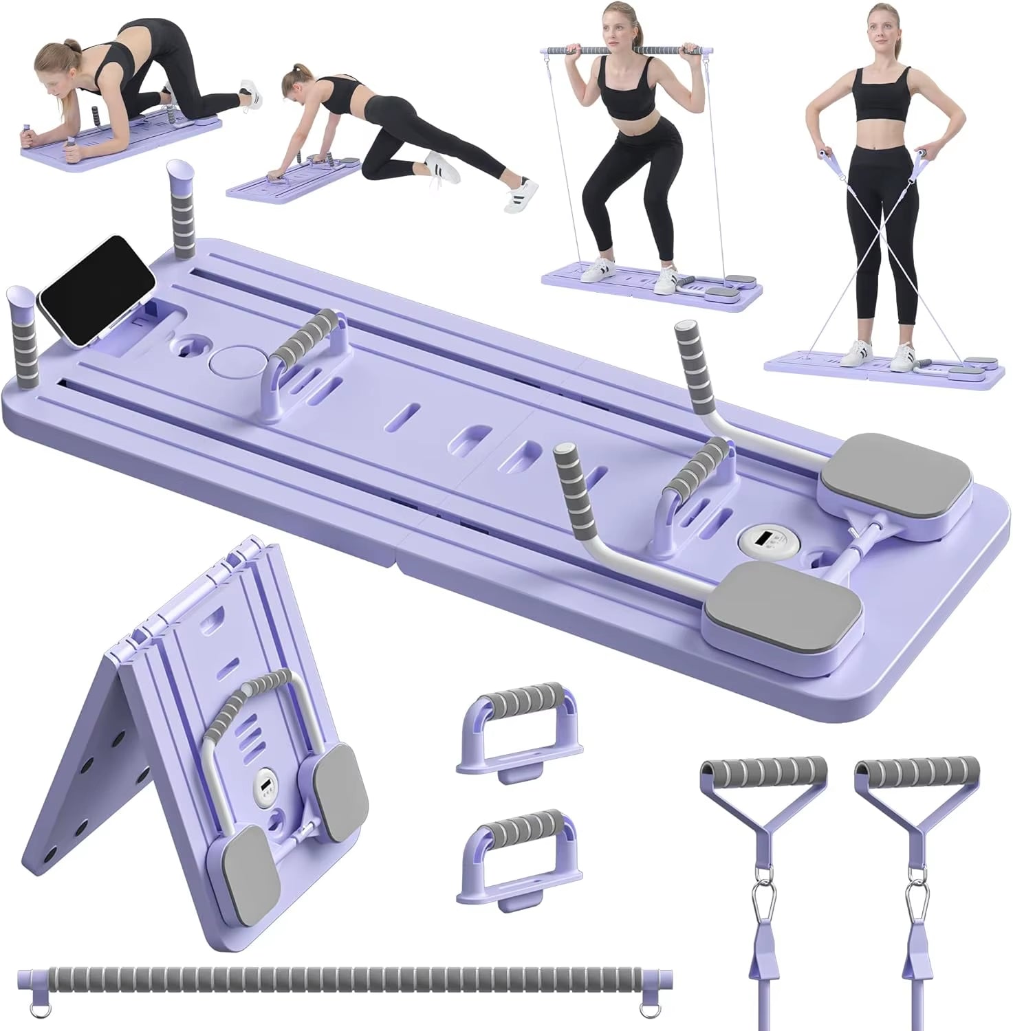 Multifunctional Fitness Board for Pilates, Abdominal Training, and Core Workouts