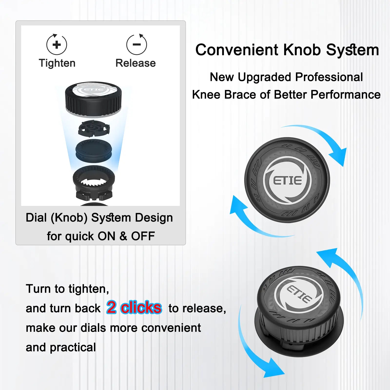 Kuangmi Compression Knee Brace with Patella Gel Pad and Side Stabilizers for Pain Relief, Workout Support, Arthritis, and Meniscus Tear Recovery