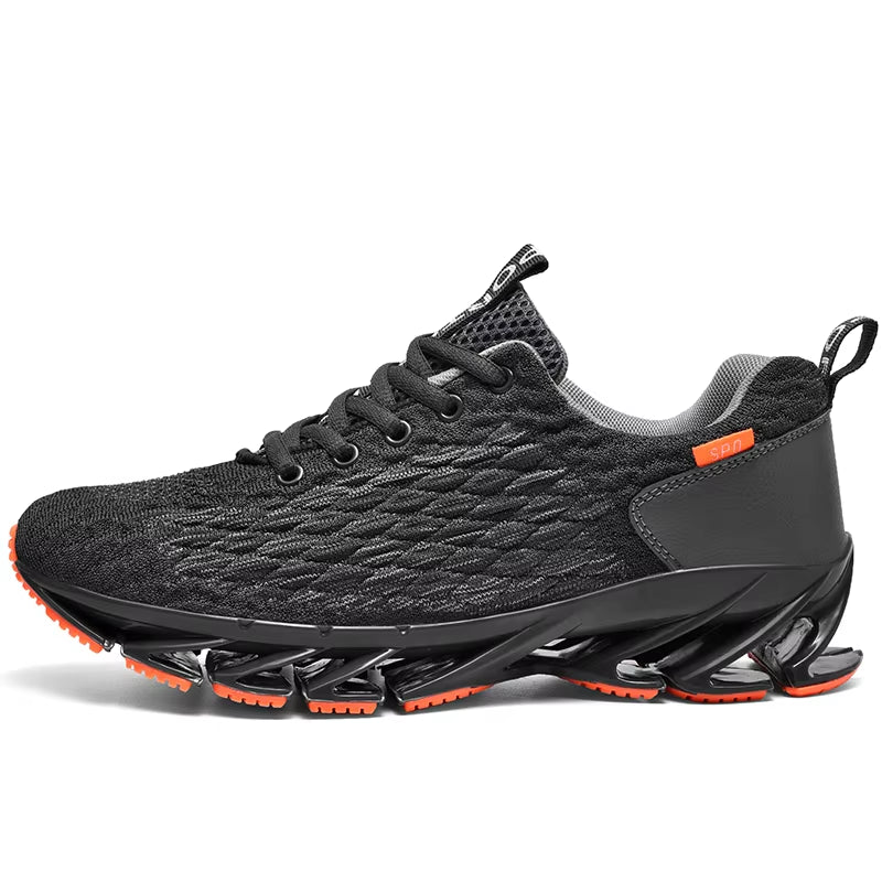 Men's and Women's Breathable Non-Slip Sports Sneakers for Spring and Autumn Running