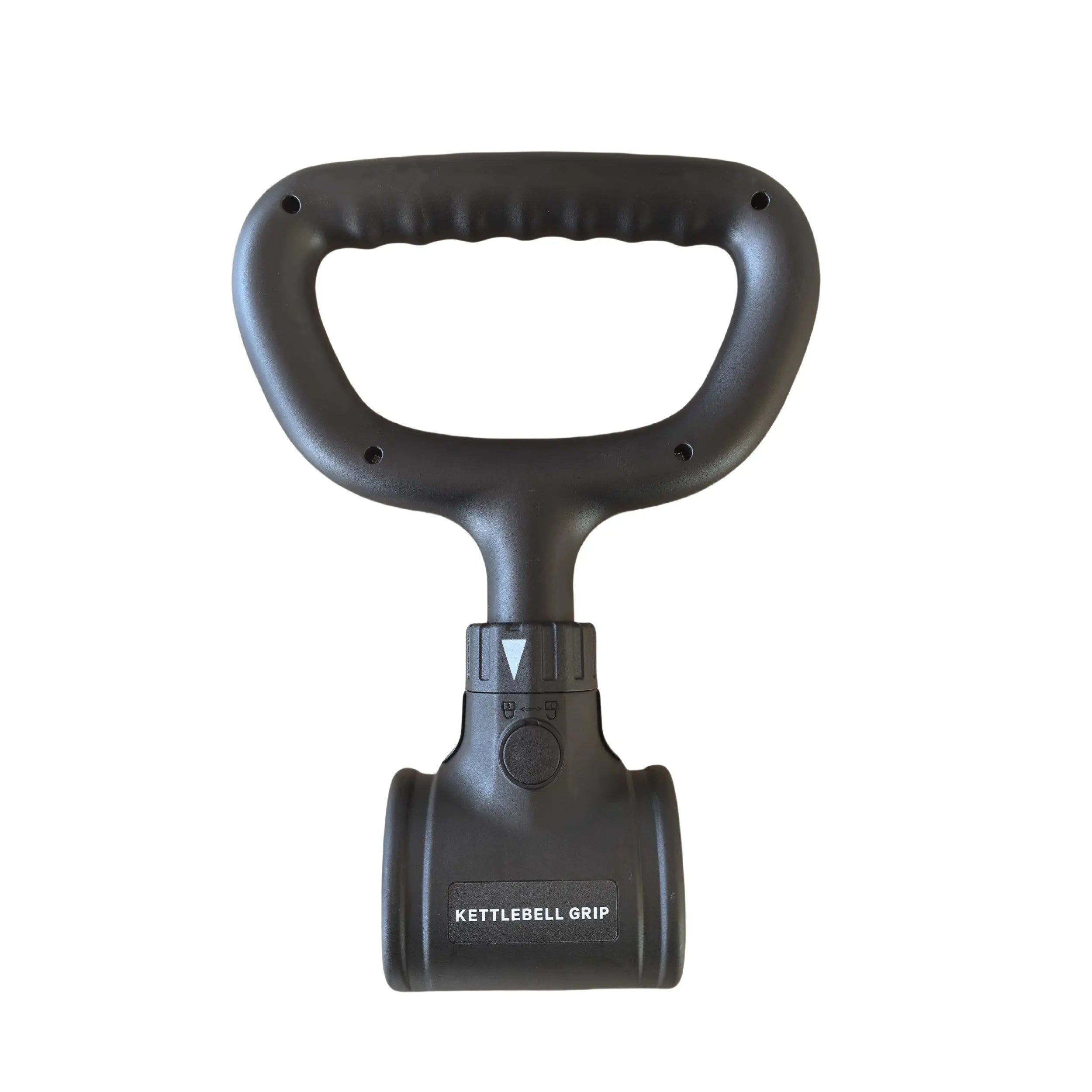 Kettlebell Conversion Handle with Ergonomic Non-Slip Grip for Dumbbells, Quick Installation and Double Locking Safety for Home Gym Use